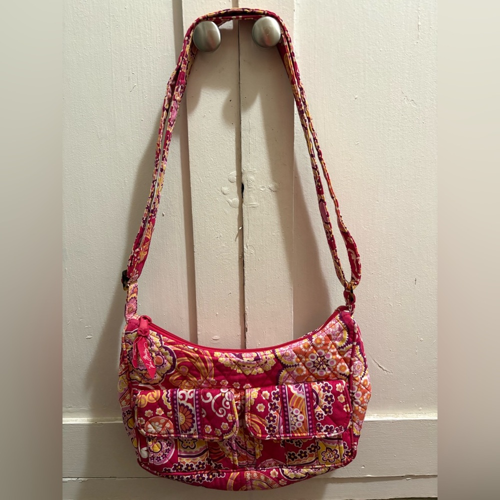 Vera Bradley “Raspberry Fizz” Floral Pink Purse